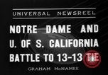 Standbild Fußballspiel Los Angeles California USA, 1936, aus Sekunde 5 historischem Filmmaterial Videoclip 65675053652