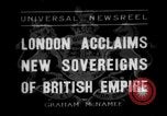 Image of King George VI London England United Kingdom, 1936, second 1 stock footage video 65675053654