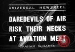 Immagine di Acrobazie di acrobazia aerea Miami Florida USA, 1936, secondo 1 filmato di repertorio 65675053660