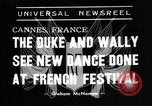 Immagine di Prince Edward VIII Cannes Francia, 1938, secondo 5 filmato di repertorio 65675053662