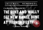 Immagine di Prince Edward VIII Cannes Francia, 1938, secondo 6 filmato di repertorio 65675053662