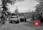 Standbild USA Tanks Niedrige Länder europäische Theater, 1944, aus Sekunde 30 historischem Filmmaterial Videoclip 65675053668