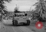 Standbild USA Tanks Niedrige Länder europäische Theater, 1944, aus Sekunde 45 historischem Filmmaterial Videoclip 65675053668