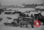 Image of Ukraine farm workers on snow covered farm Kiev Ukraine, 1947, second 6 stock footage video 65675053671