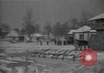 Image of Ukraine farm workers on snow covered farm Kiev Ukraine, 1947, second 36 stock footage video 65675053671