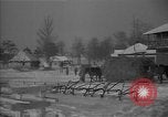Image of Ukraine farm workers on snow covered farm Kiev Ukraine, 1947, second 40 stock footage video 65675053671