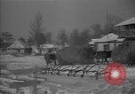 Image of Ukraine farm workers on snow covered farm Kiev Ukraine, 1947, second 43 stock footage video 65675053671