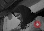 Image of Ukraine farm workers on snow covered farm Kiev Ukraine, 1947, second 55 stock footage video 65675053671