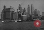 Image littoral New York City USA, 1948, de la seconde 8 séquences d'archives historiques vidéo 65675053692