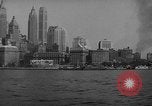 Image littoral New York City USA, 1948, de la seconde 25 séquences d'archives historiques vidéo 65675053692