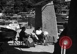 Standbild Lace doilies Portofino Italien, 1951, aus Sekunde 15 historischem Filmmaterial Videoclip 65675053696
