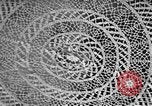 Standbild Lace doilies Portofino Italien, 1951, aus Sekunde 27 historischem Filmmaterial Videoclip 65675053696