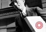 Image of vehicular traffic New York City USA, 1939, second 9 stock footage video 65675053707