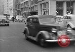 Image of vehicular traffic New York City USA, 1939, second 12 stock footage video 65675053707