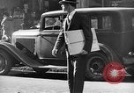 Image of vehicular traffic New York City USA, 1939, second 24 stock footage video 65675053707