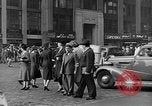 Image of vehicular traffic New York City USA, 1939, second 33 stock footage video 65675053707