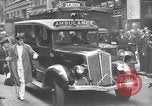 Image of Pedestrians and city traffic New York City USA, 1939, second 49 stock footage video 65675053709