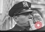 Image of Pedestrians and city traffic New York City USA, 1939, second 62 stock footage video 65675053709