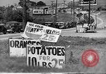 Image of highway traffic jam of 1930s cars New York City USA, 1939, second 13 stock footage video 65675053710