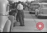 Image of highway traffic jam of 1930s cars New York City USA, 1939, second 16 stock footage video 65675053710