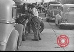 Image of highway traffic jam of 1930s cars New York City USA, 1939, second 18 stock footage video 65675053710
