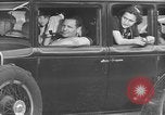 Image of highway traffic jam of 1930s cars New York City USA, 1939, second 20 stock footage video 65675053710