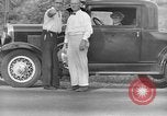 Image of highway traffic jam of 1930s cars New York City USA, 1939, second 24 stock footage video 65675053710