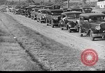 Image of highway traffic jam of 1930s cars New York City USA, 1939, second 30 stock footage video 65675053710
