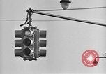 Image of highway traffic jam of 1930s cars New York City USA, 1939, second 33 stock footage video 65675053710