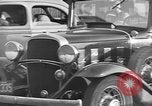Image of highway traffic jam of 1930s cars New York City USA, 1939, second 40 stock footage video 65675053710