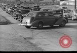Image of highway traffic jam of 1930s cars New York City USA, 1939, second 51 stock footage video 65675053710