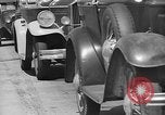 Image of highway traffic jam of 1930s cars New York City USA, 1939, second 54 stock footage video 65675053710