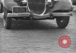 Image of highway traffic jam of 1930s cars New York City USA, 1939, second 55 stock footage video 65675053710