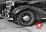 Image of highway traffic jam of 1930s cars New York City USA, 1939, second 57 stock footage video 65675053710