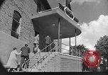 Image of Cooperative town community buildings Greenbelt Maryland USA, 1939, second 33 stock footage video 65675053711