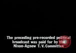 Image of Richard Nixon campaign commercial United States USA, 1968, second 60 stock footage video 65675053752