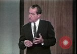 Image of Richard Nixon Michigan United States USA, 1968, second 30 stock footage video 65675053774