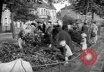 Image of Women pick up abandoned flowers London England United Kingdom, 1938, second 8 stock footage video 65675053799