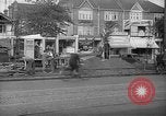 Image of steam shovel and heavy timbers at construction site London England United Kingdom, 1938, second 48 stock footage video 65675053800