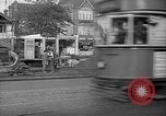 Image of steam shovel and heavy timbers at construction site London England United Kingdom, 1938, second 49 stock footage video 65675053800