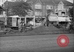 Image of steam shovel and heavy timbers at construction site London England United Kingdom, 1938, second 51 stock footage video 65675053800