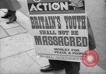 Immagine di Unione Britannica dei Fascisti Londra Inghilterra Regno Unito, 1938, secondo 35 filmato di repertorio 65675053805