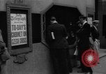 Image of newspaper headlines London England United Kingdom, 1938, second 3 stock footage video 65675053806