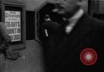 Image of newspaper headlines London England United Kingdom, 1938, second 8 stock footage video 65675053806