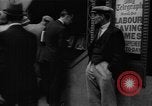 Image of newspaper headlines London England United Kingdom, 1938, second 20 stock footage video 65675053806