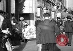 Image of newspaper headlines London England United Kingdom, 1938, second 30 stock footage video 65675053806