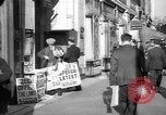 Image of newspaper headlines London England United Kingdom, 1938, second 31 stock footage video 65675053806