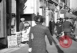 Image of newspaper headlines London England United Kingdom, 1938, second 33 stock footage video 65675053806