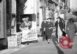 Image of newspaper headlines London England United Kingdom, 1938, second 36 stock footage video 65675053806