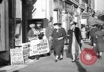 Image of newspaper headlines London England United Kingdom, 1938, second 37 stock footage video 65675053806